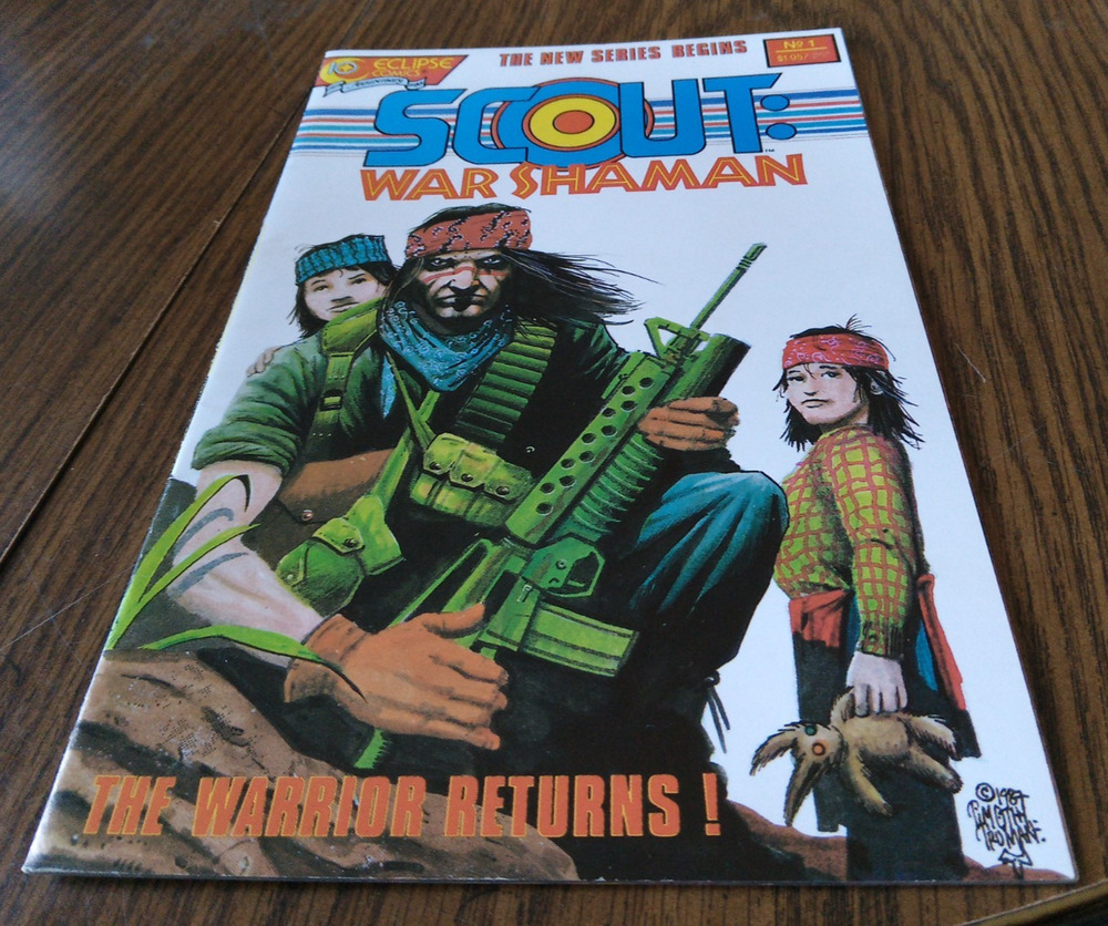Scout: War Shaman #1 March 1988 Eclipse Comics